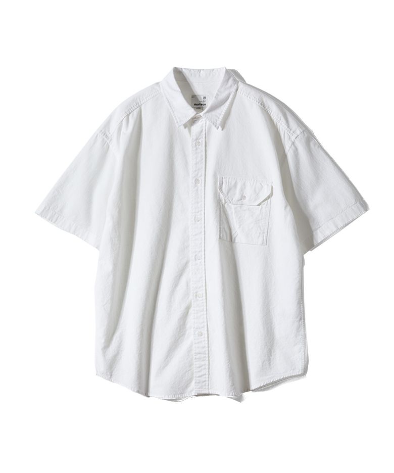 Poole Chambray Shirt White