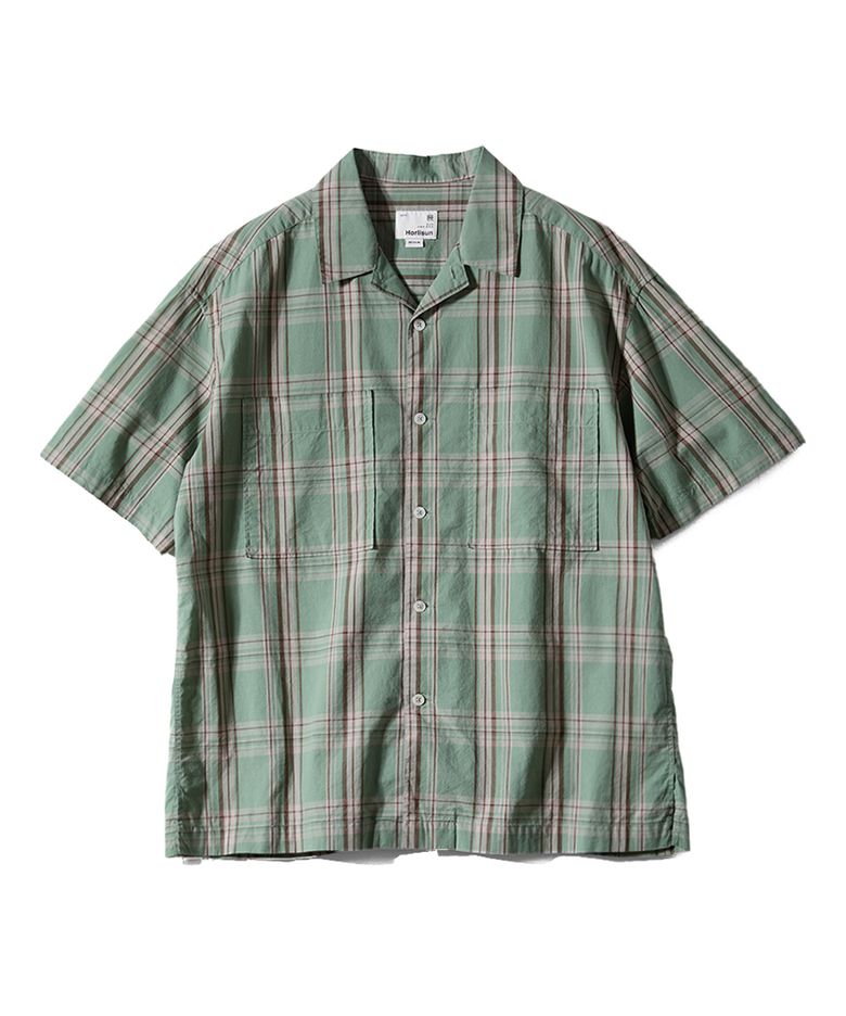 Joshua Multi Check Shirt Sage Green