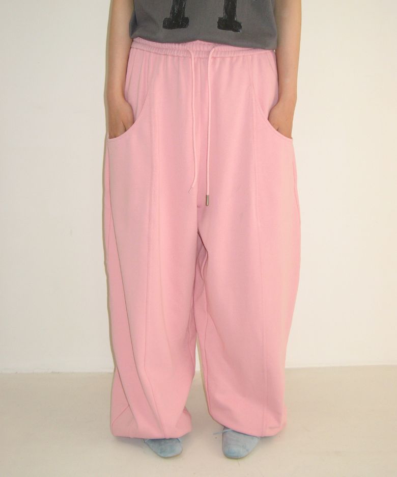 MINI HEART BALLOON JOGGER PANTS SOFT PINK