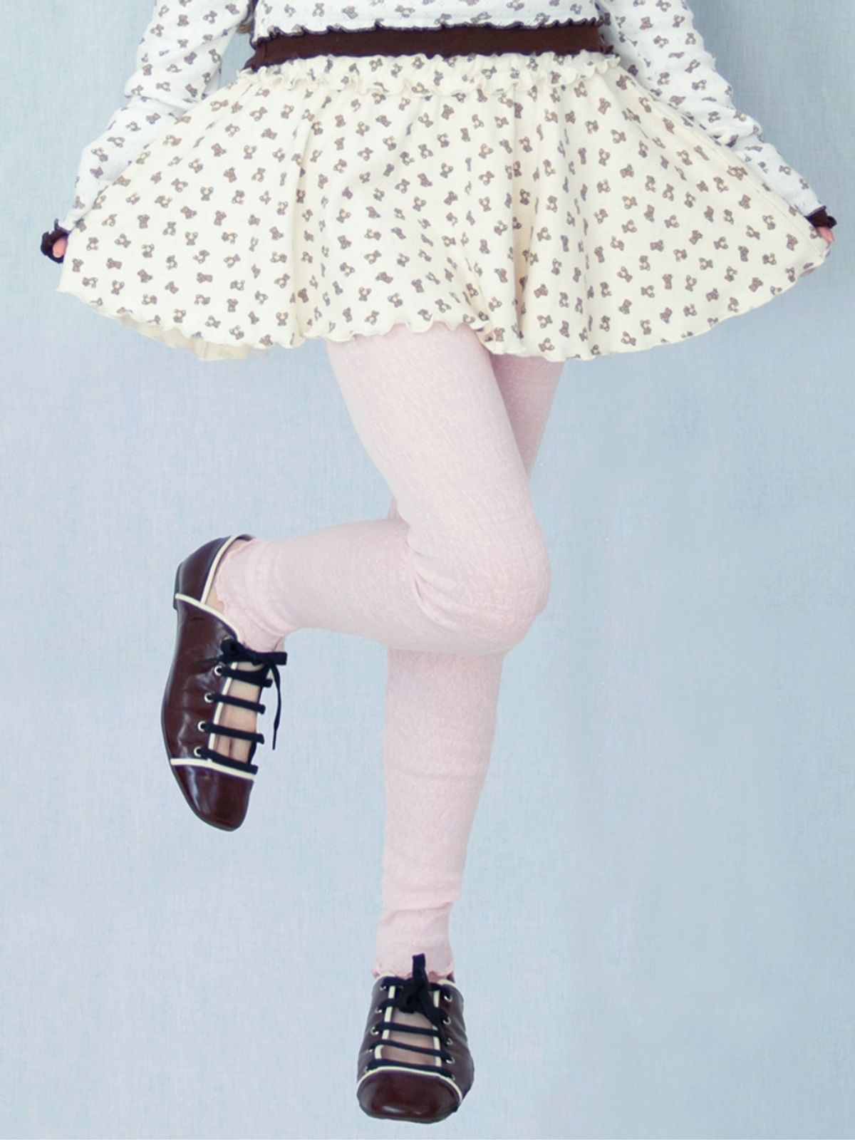 구름킴(GULEMKIM) Bell leggings (strawberry)