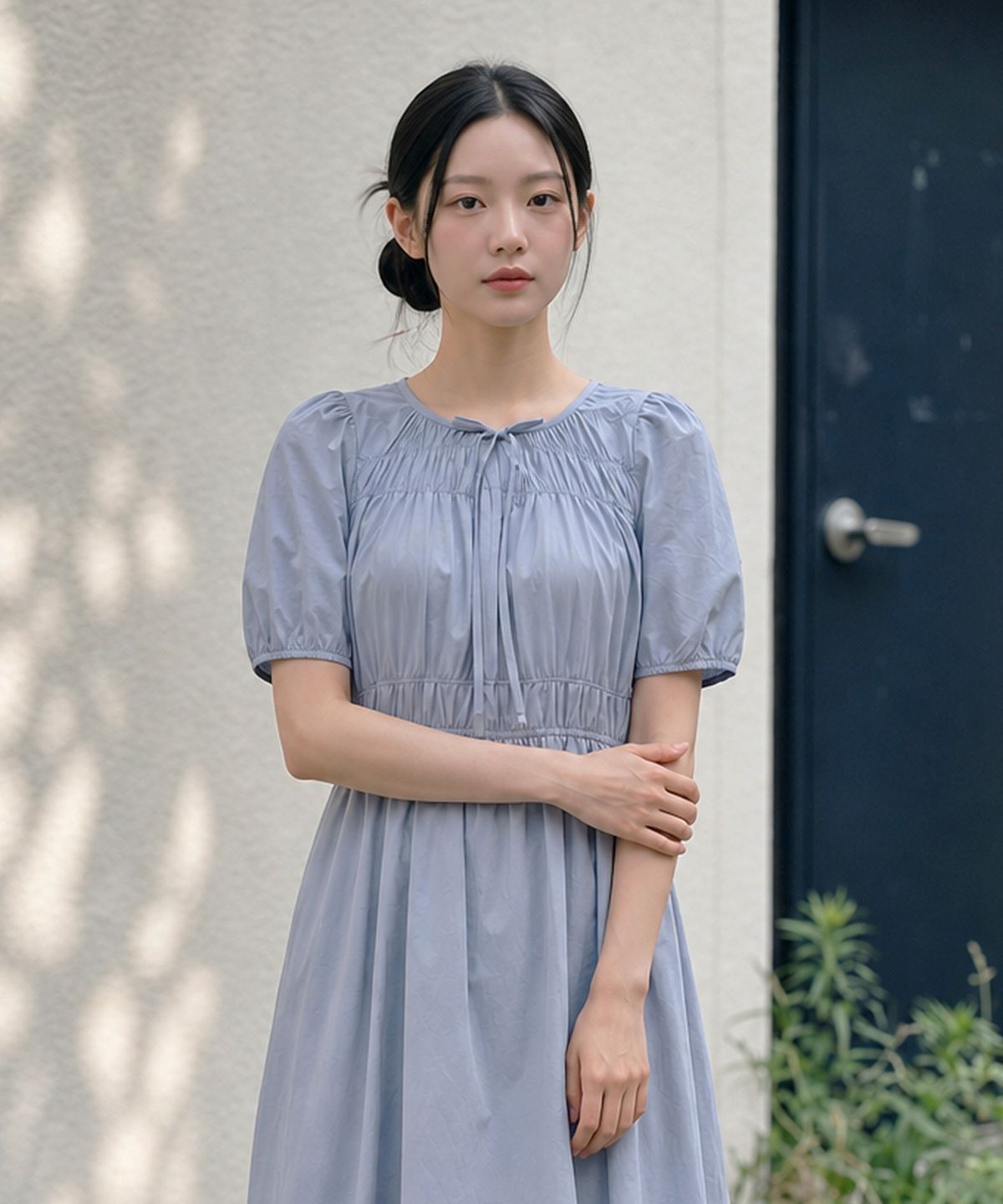 로엠(ROEM) 스모킹 원피스 RMOWG25R11