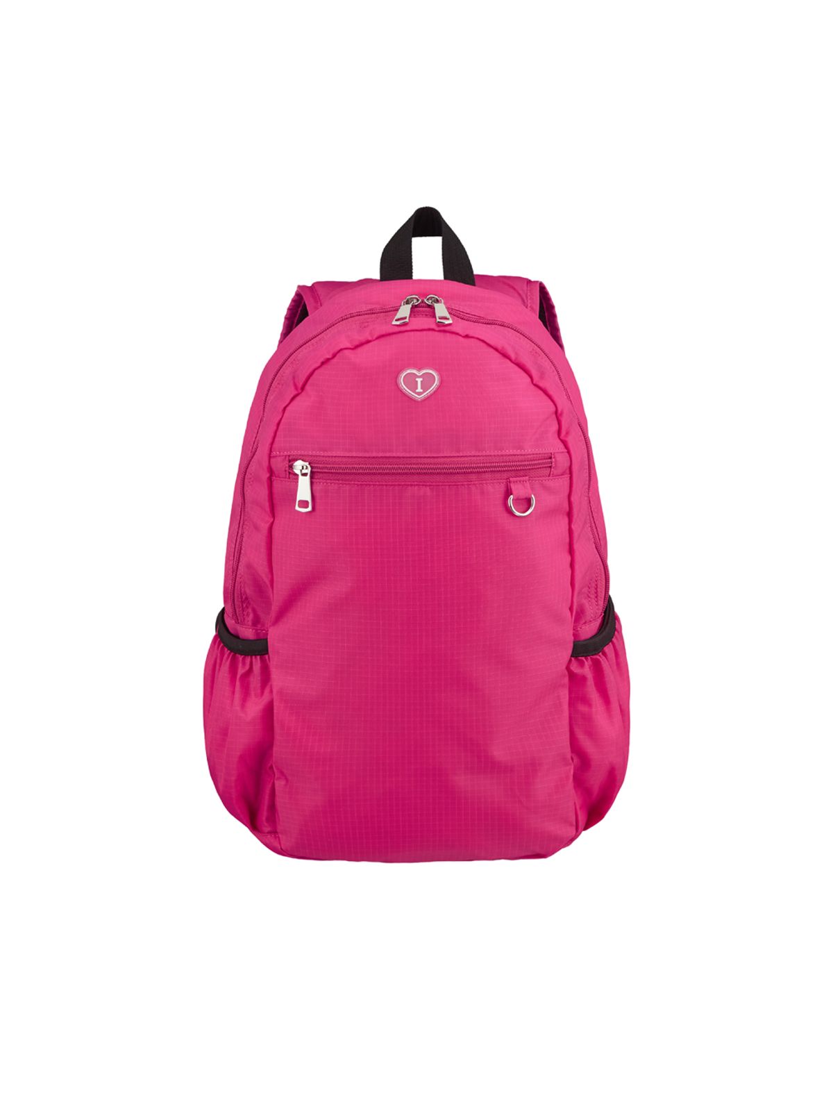 아이썸머리(ISUMMERLY) Love walk backpack - Hot pink (러브 워크 백팩 핫핑크)