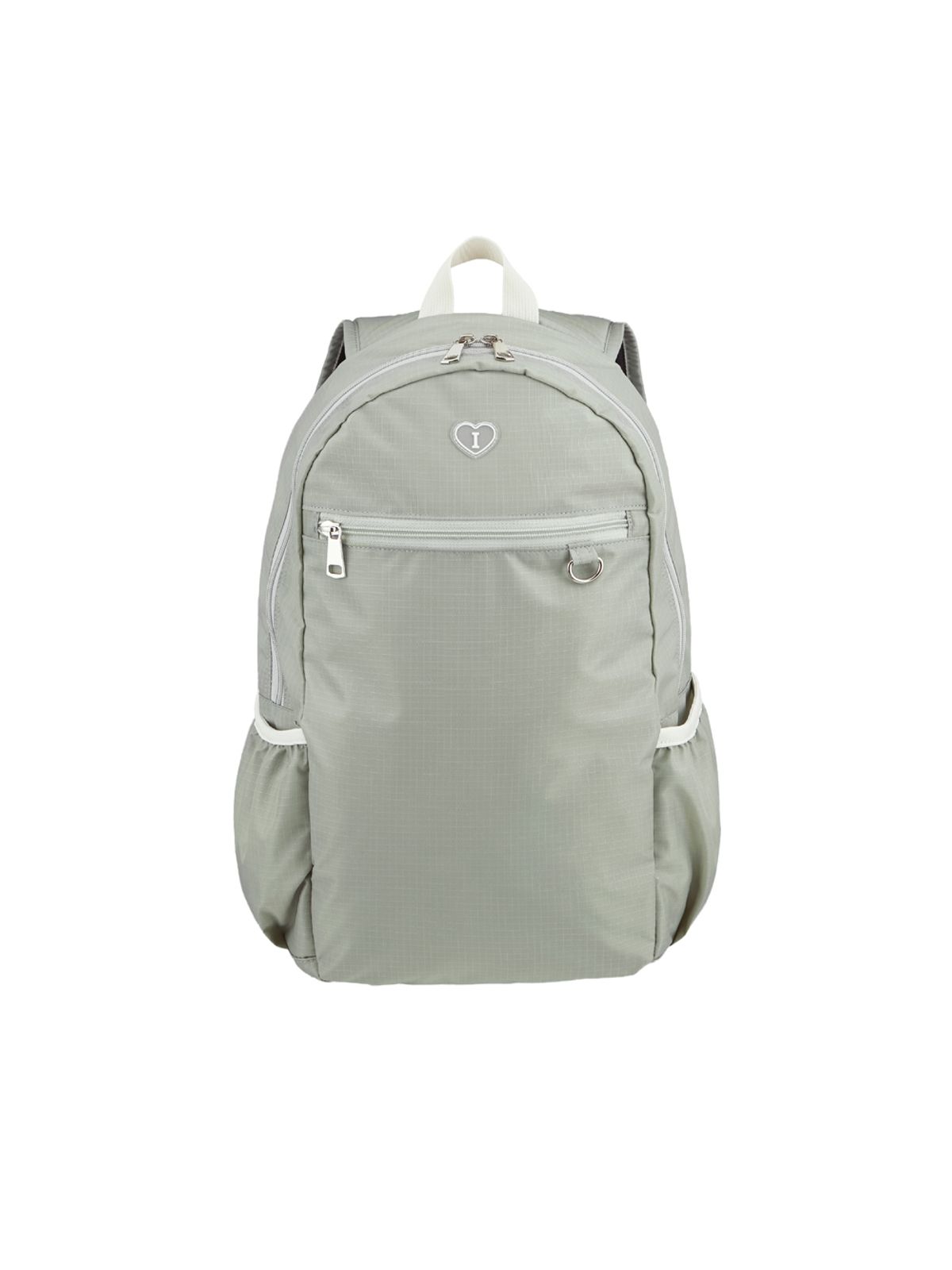 아이썸머리(ISUMMERLY) Love walk backpack - Sage gray (러브 워크 백팩 세이지 그레이)