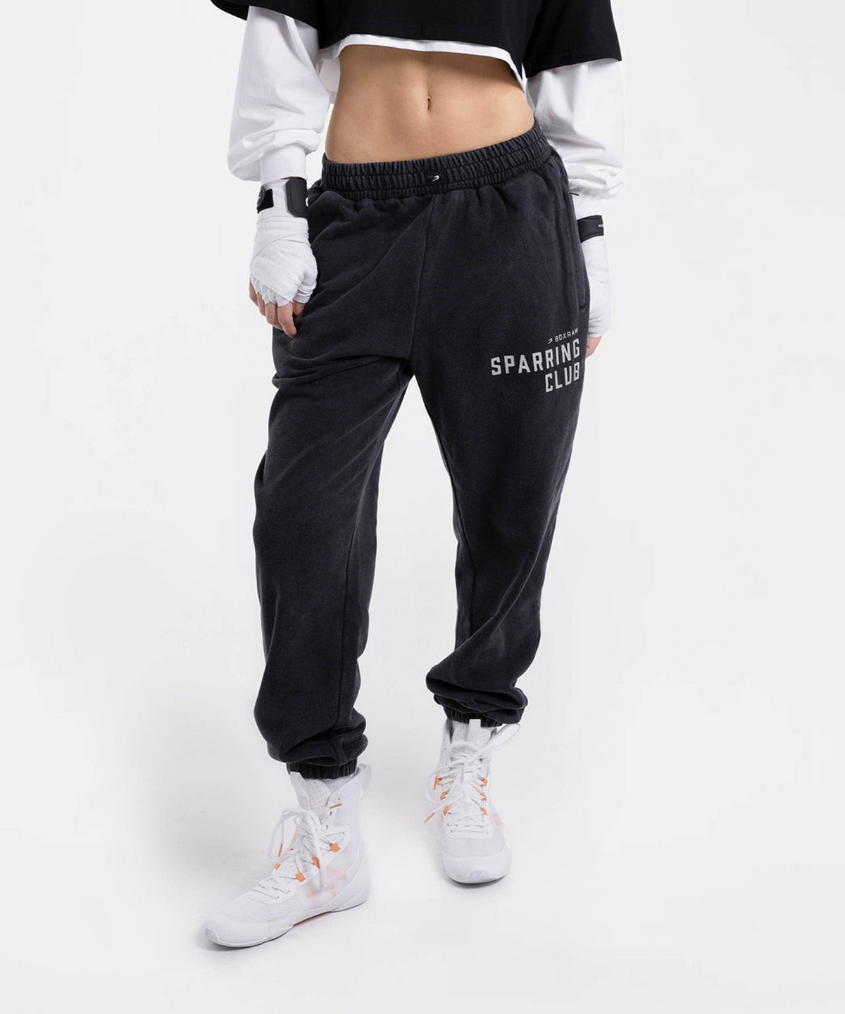 복스로(BOXRAW) 스파링 클럽 조거팬츠 - 여성 W BXRW-SPCLB-W