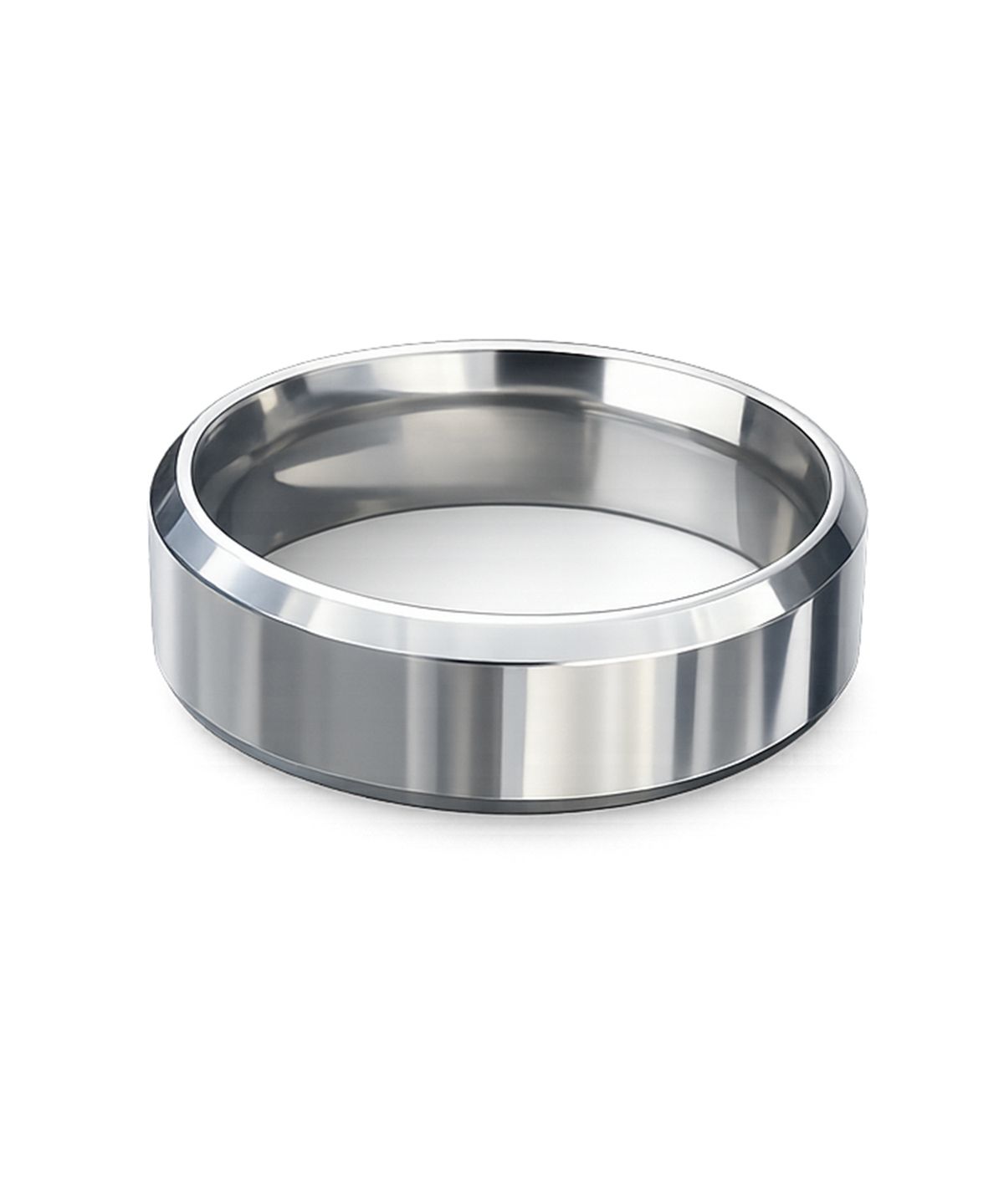 페퍼시즈닝(PEPPERSEASONING) 써지컬스틸 에센셜 링 6mm_silver