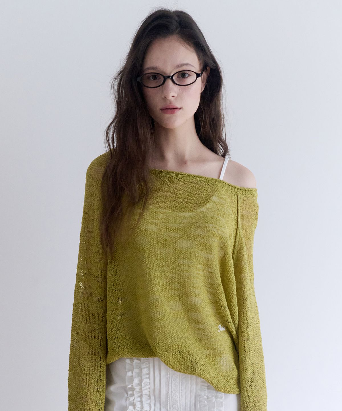 로라로라(ROLAROLA) SUMMER LOOSE FIT KNIT OLIVE