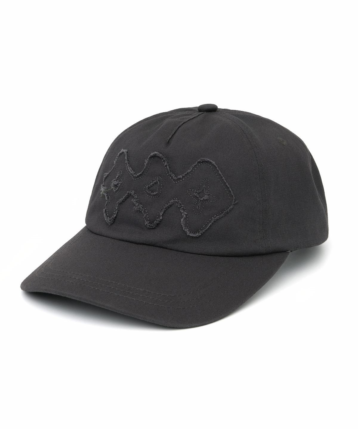 낫포너드(NOT4NERD) Melted Symbol Patch 5-Panel Cap - Charcoal