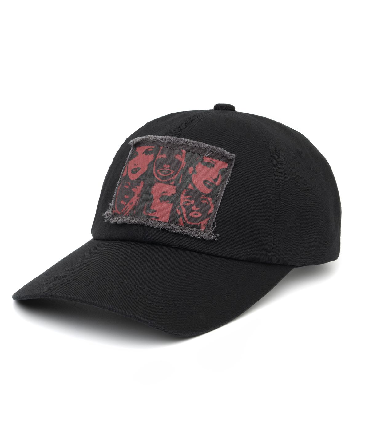 낫포너드(NOT4NERD) Divided Portrait Patch Ball Cap - Black