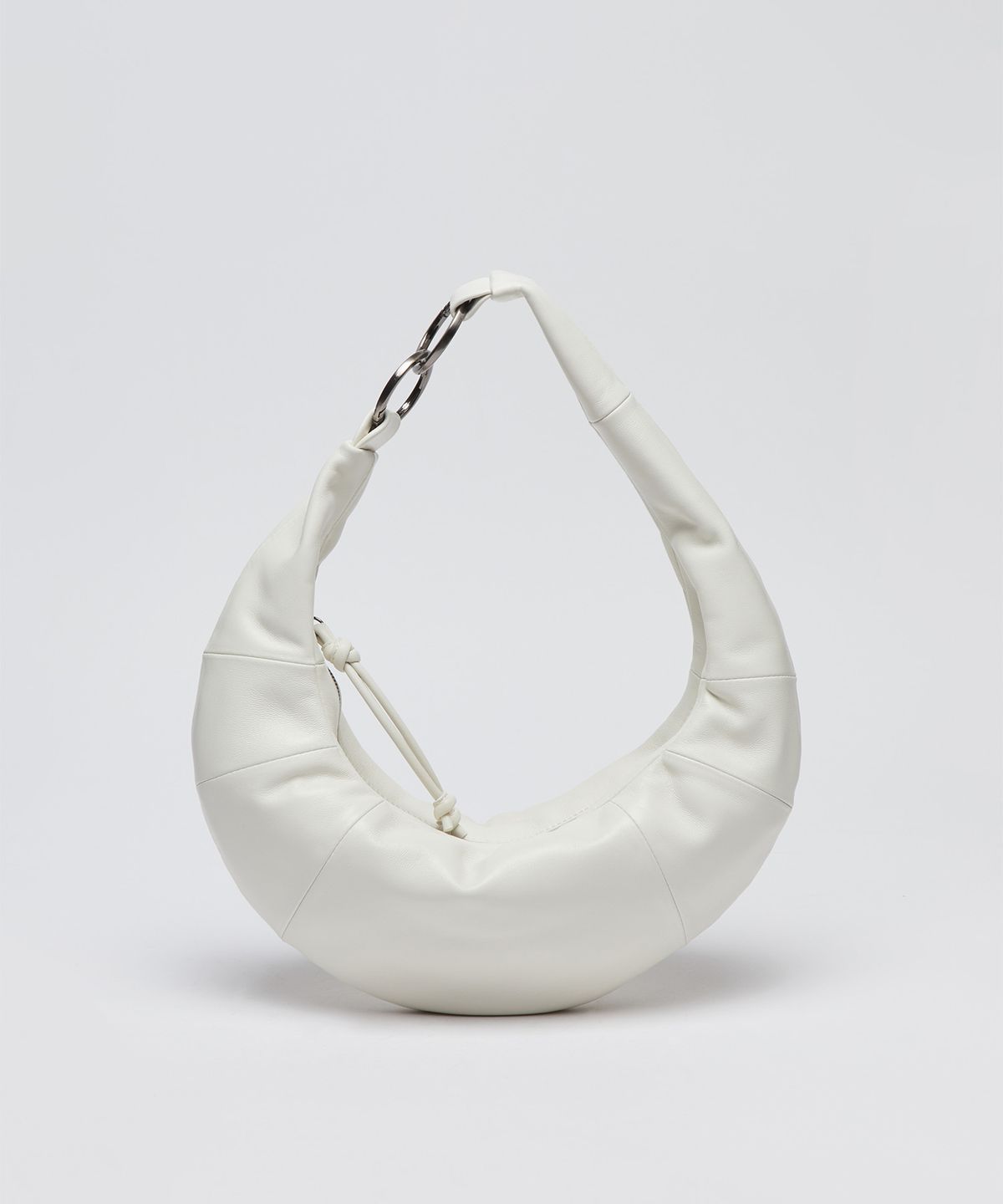 아카이브앱크(ARCHIVEPKE) Small fling hobo bag(My clean bed)_OVBAX26055WHT