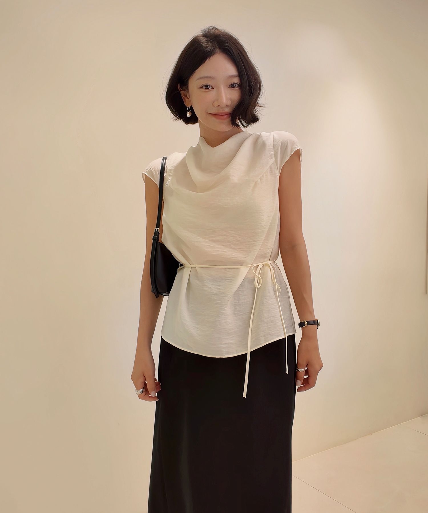 Chloe クロエ シルク ブラウス シルクジョーゼット製フリルブラウス 白 