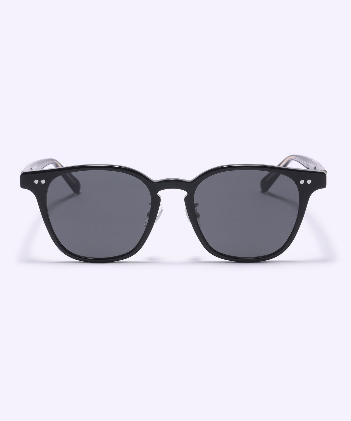 알로아이웨어(ALO EYEWEAR) [SILVERBITE] SBS1601 0920G 아세테이트 스퀘어 블랙 선글라스