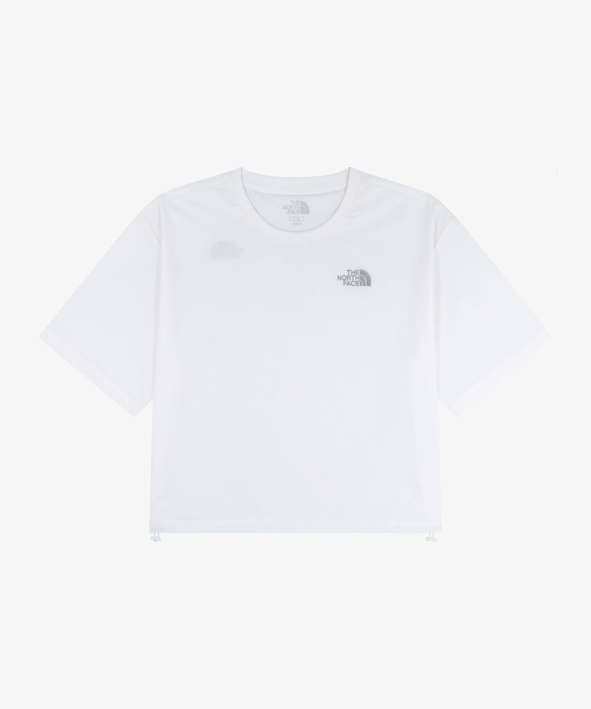 노스페이스(THE NORTH FACE) NT7US32K 여성 아이스펄스 반팔 티 WHITE