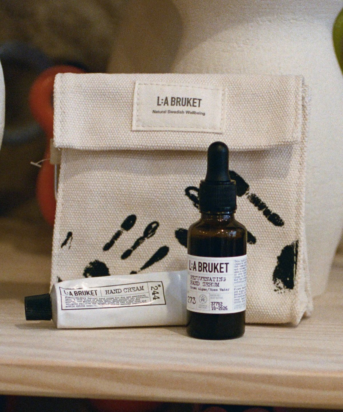 라부르켓(LA BRUKET) 핸드 리추얼 키트(핸드 크림 엘더 30ml & 핸드 세럼 30ml)