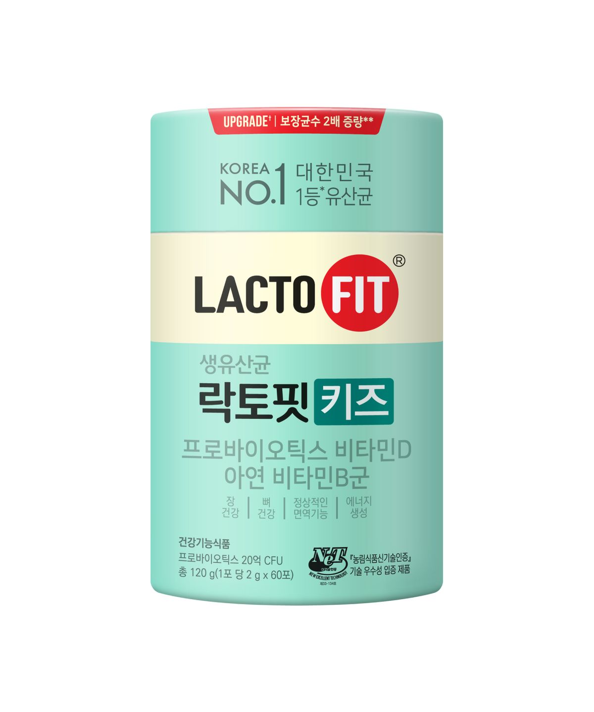 락토핏(LACTOFIT) 락토핏 키즈(60포) 1통 (2개월분)