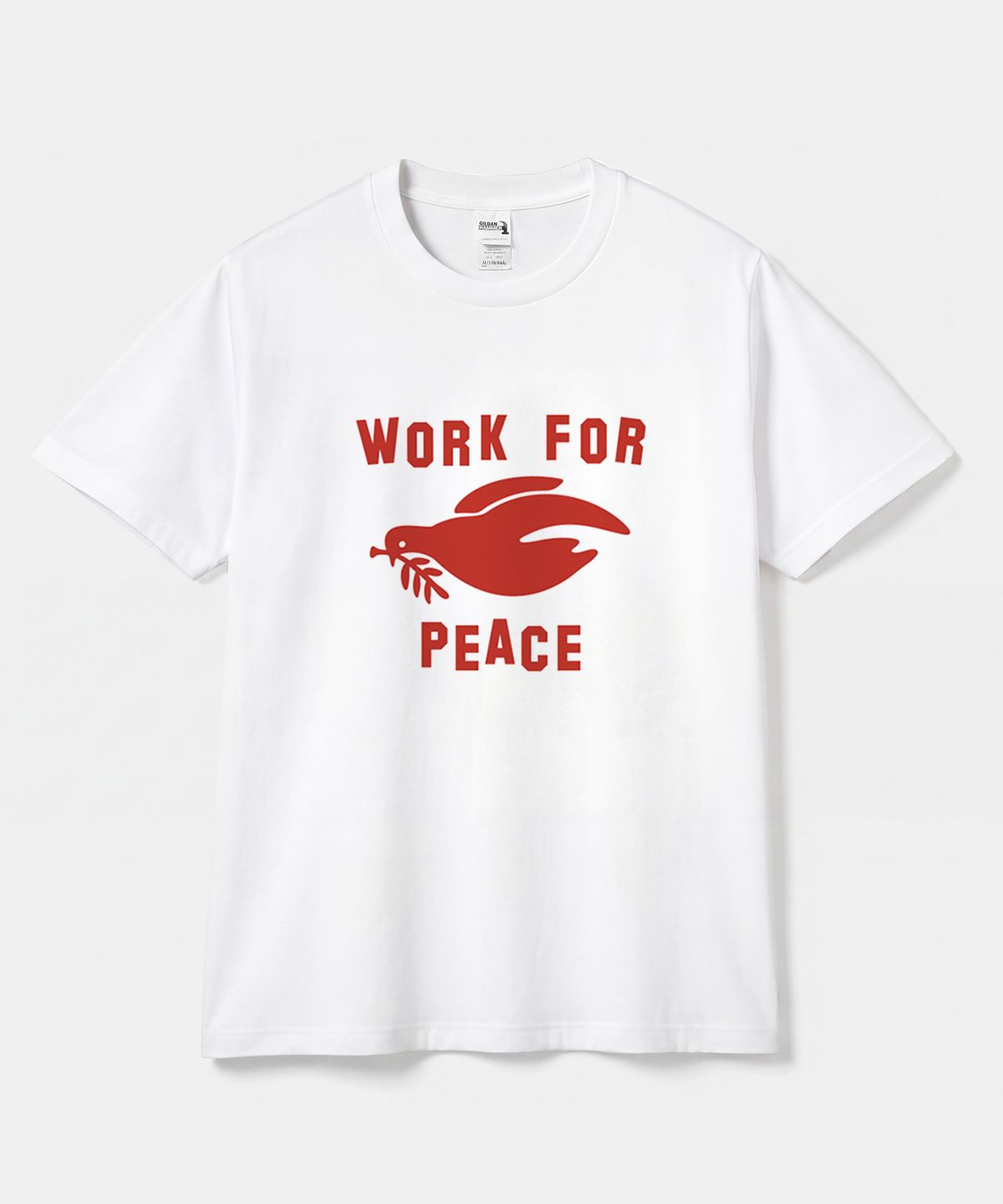길단(GILDAN) Gildan X 빈티지 컬렉션 Work For Peace 티셔츠