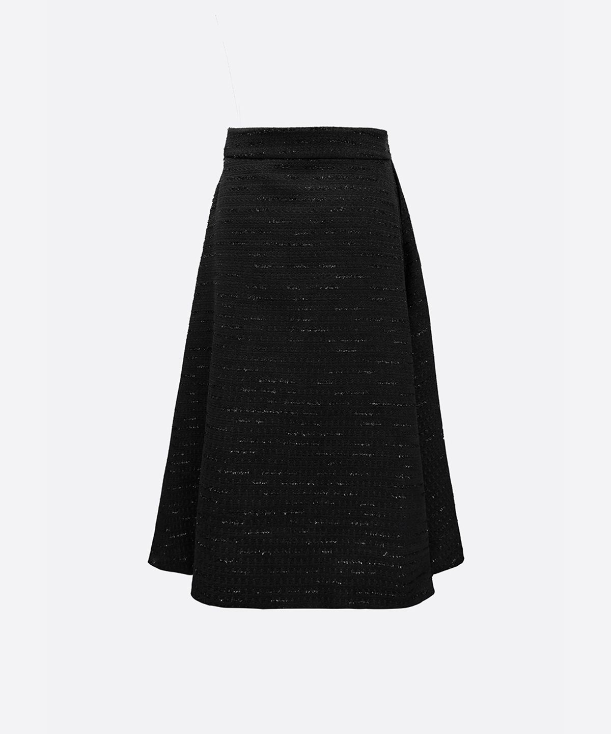 엘시 아일랜드(ELCY ISLAND) Opal Shimmer Tweed A-line Skirt