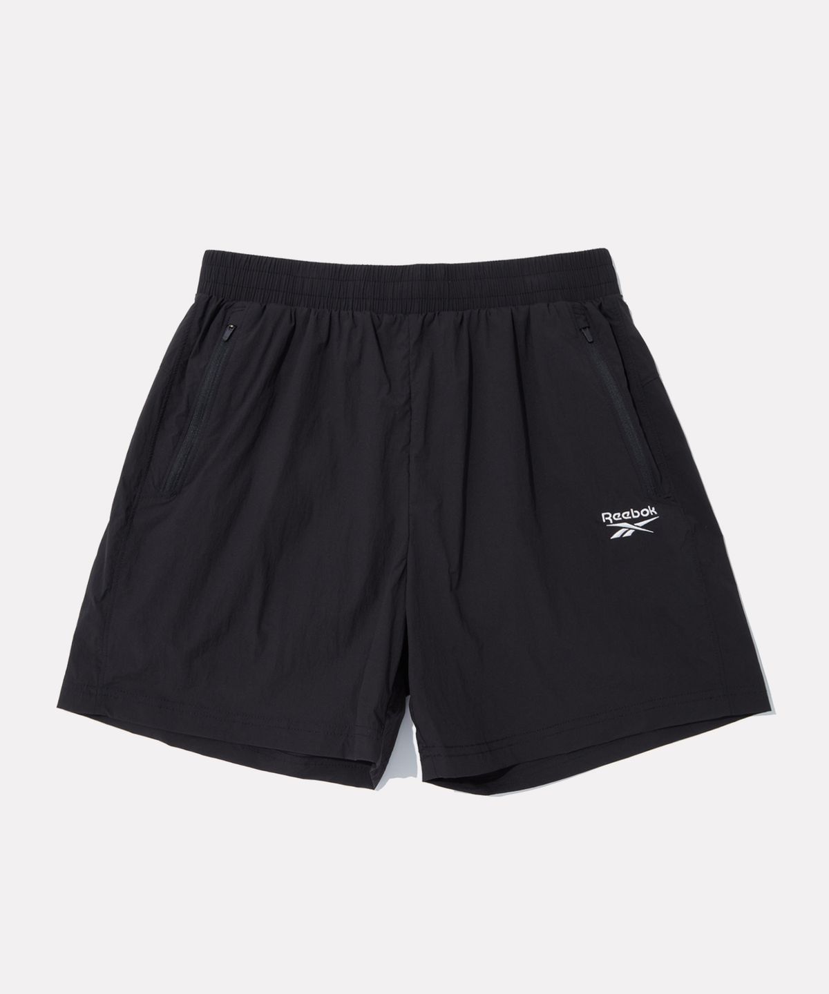 리복(REEBOK) 그리드 패턴 퍼포먼스 쇼츠 - 블랙