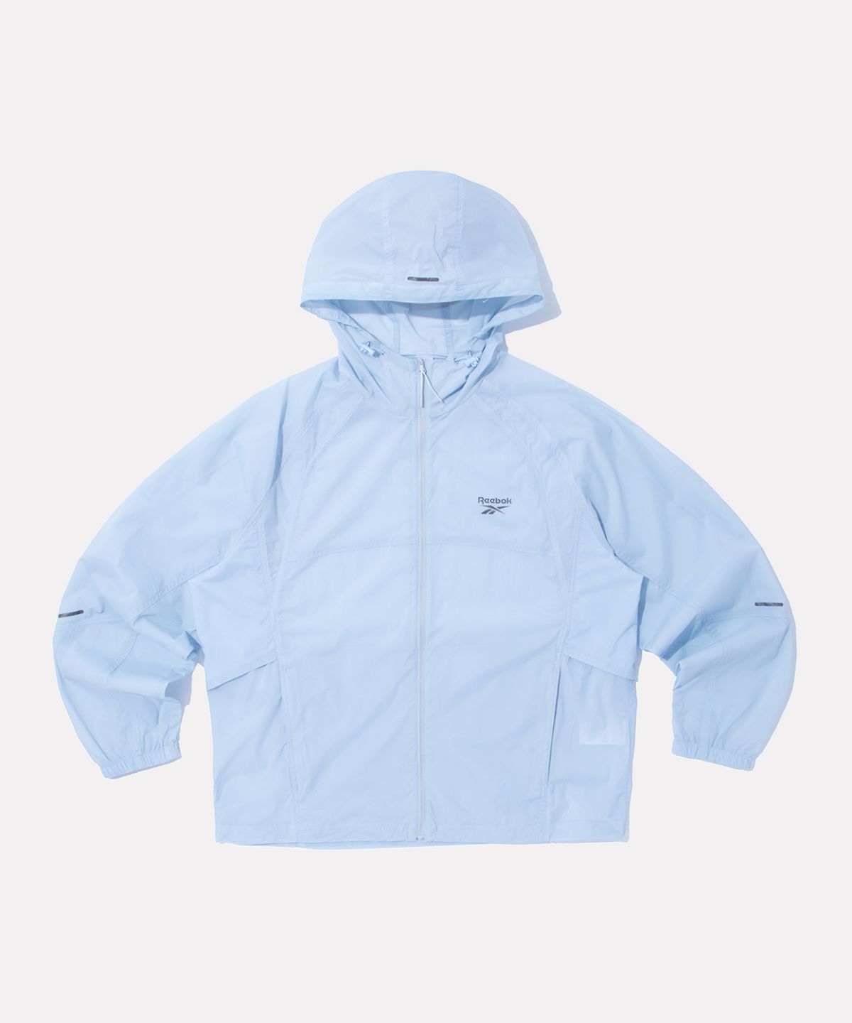 리복(REEBOK) 벡터 초경량 윈드브레이커 - 라이트 블루