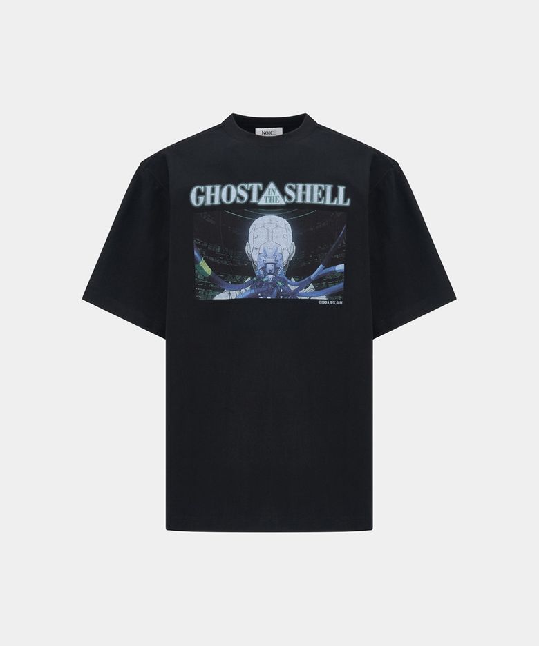 NOICE X GHOST IN THE SHELL 1995 CYBORG T-SHIRT - BLACK