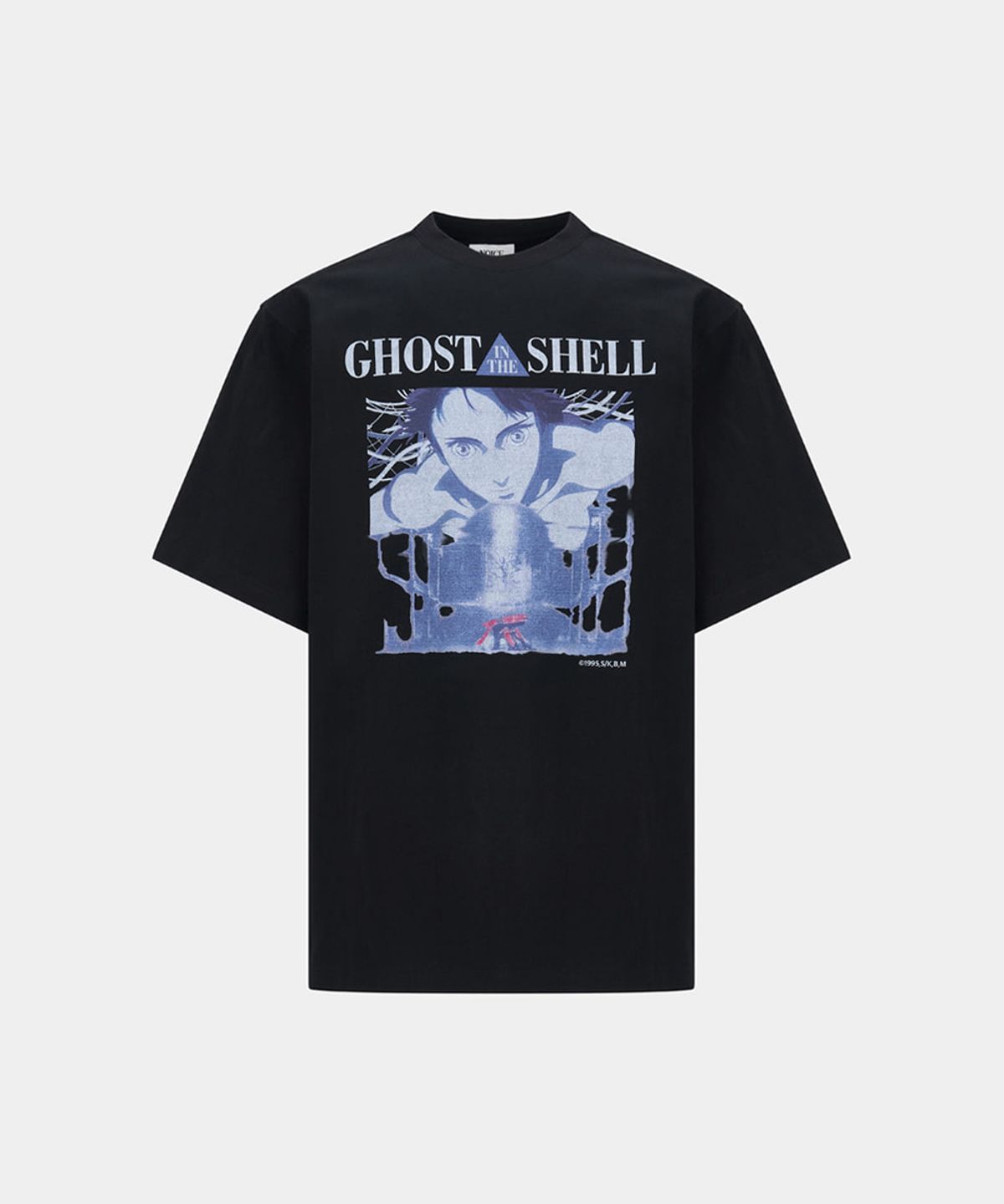 노이스(NOICE) NOICE X GHOST IN THE SHELL 1995 MAJOR T-SHIRT - BLACK