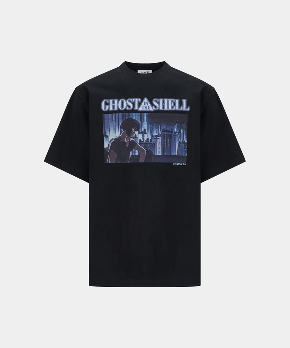 노이스(NOICE) NOICE X GHOST IN THE SHELL 1995 MOTOKO T-SHIRT - BLACK