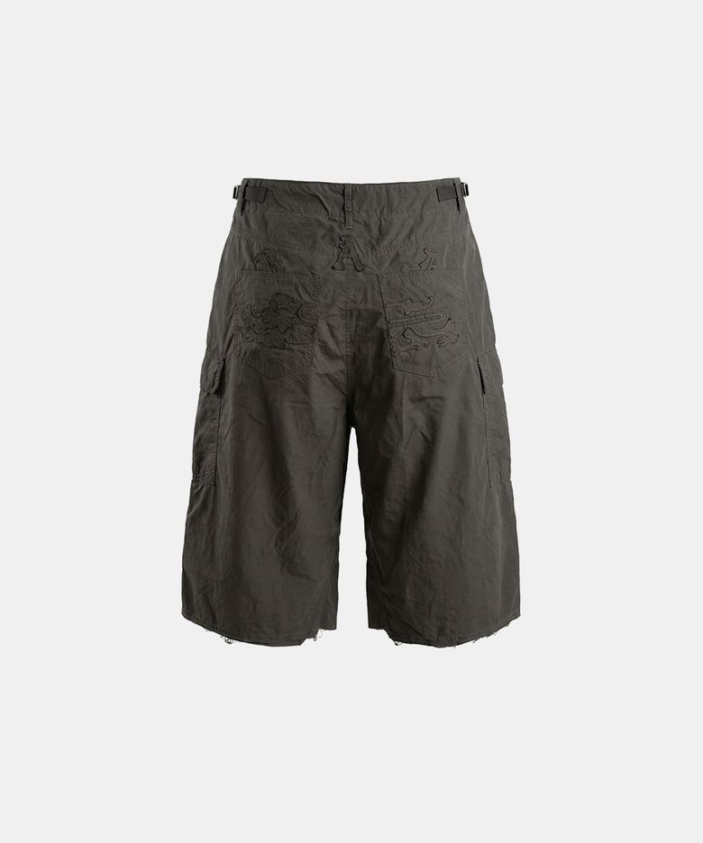 Arc Bermuda Pants - Charcoal