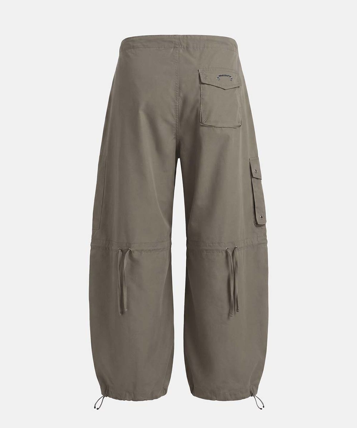 배드블러드(BADBLOOD) Contour Curved Fit Cargo Pants - Khaki