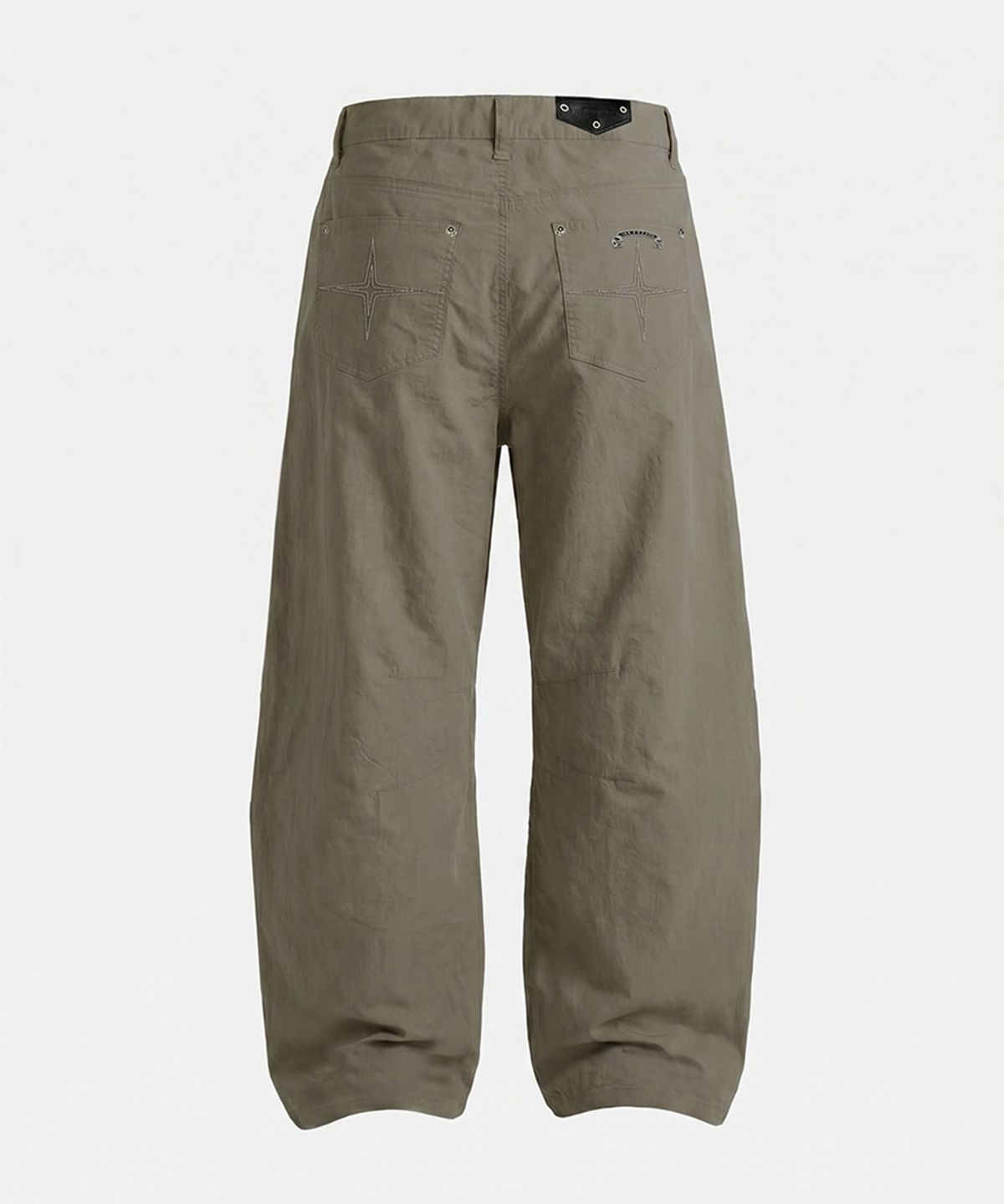 배드블러드(BADBLOOD) Contour Lightweight Curved Fit Pants - Khaki