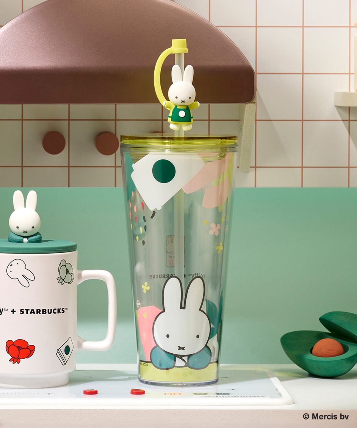 스타벅스(STARBUCKS) PL 포에버 미피 피규어 콜드컵 591ml +에코텀블러음료쿠폰(카톡발송)