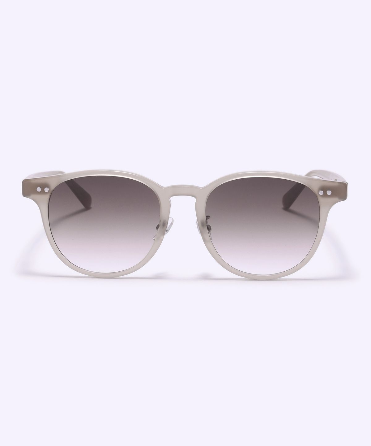 알로아이웨어(ALO EYEWEAR) [SILVERBITE] SBS1602 2121G 아세테이트 라운드 베이지 선글라스