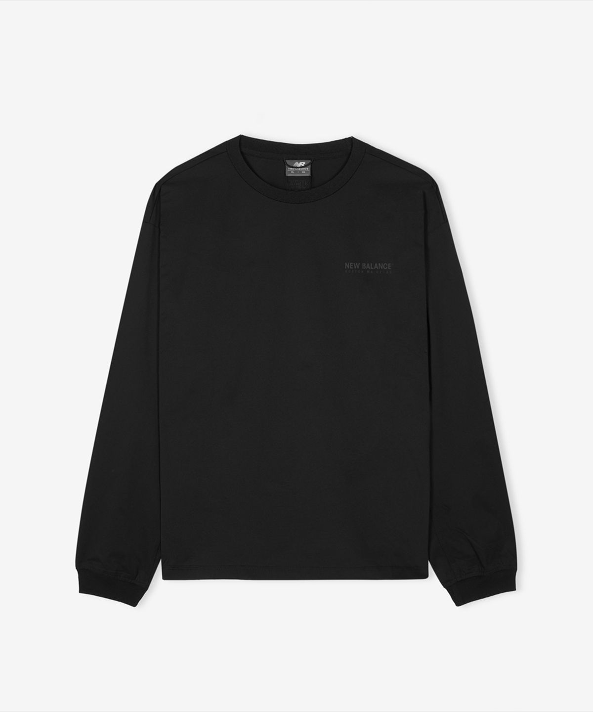 뉴발란스(NEW BALANCE) NBNDG31713 / UNI 에어 라이트 슬리브 티셔츠 (BLACK)