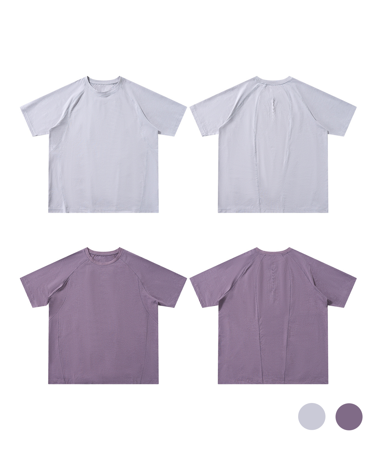 버튼서울(BUTTON SEOUL) 에어벤트 테크 라글란 숏슬리브 (2 COLOR)