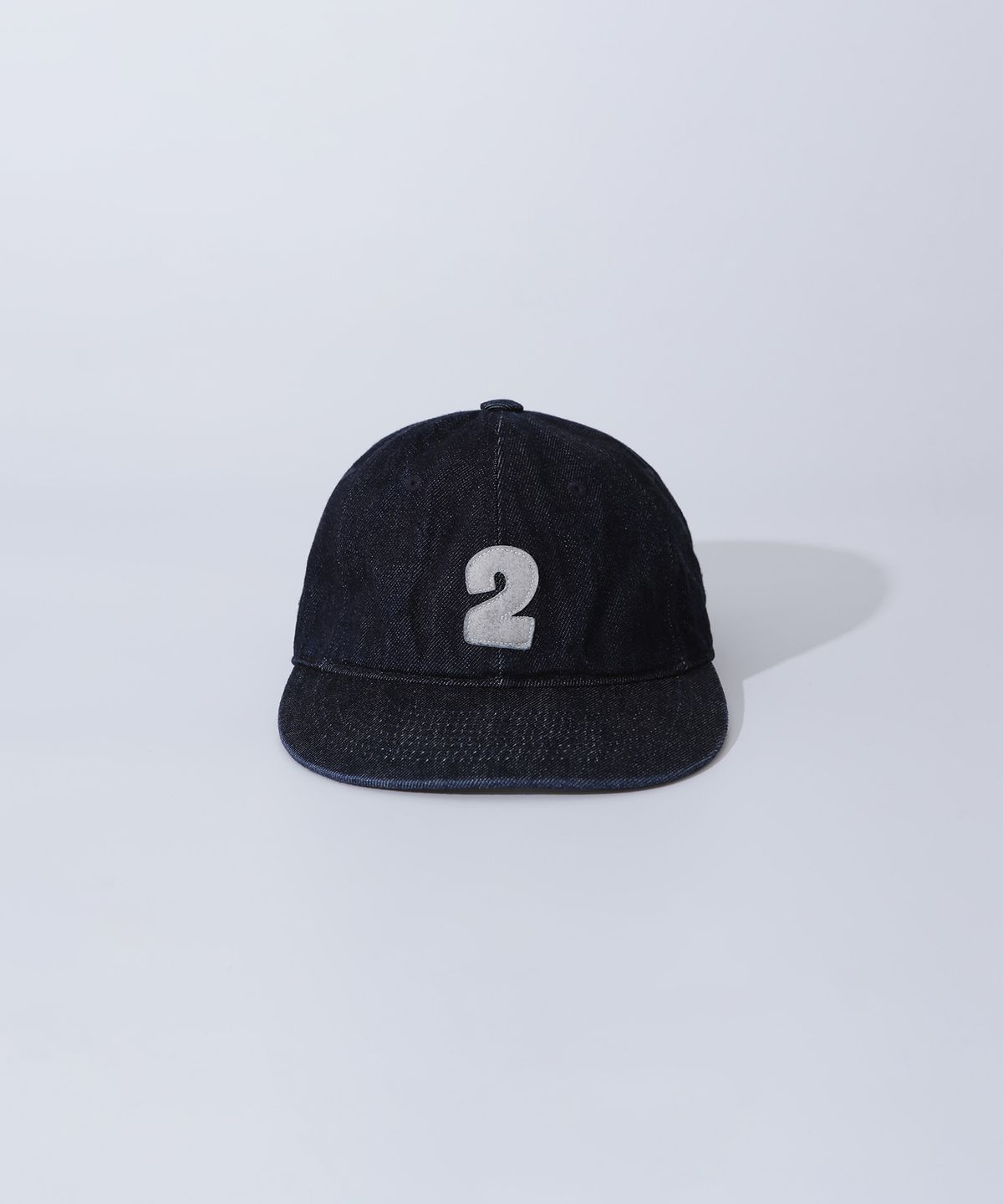 우드비(WOULDBE) 2 데님 베이스볼 캡 (인디고 원워시)