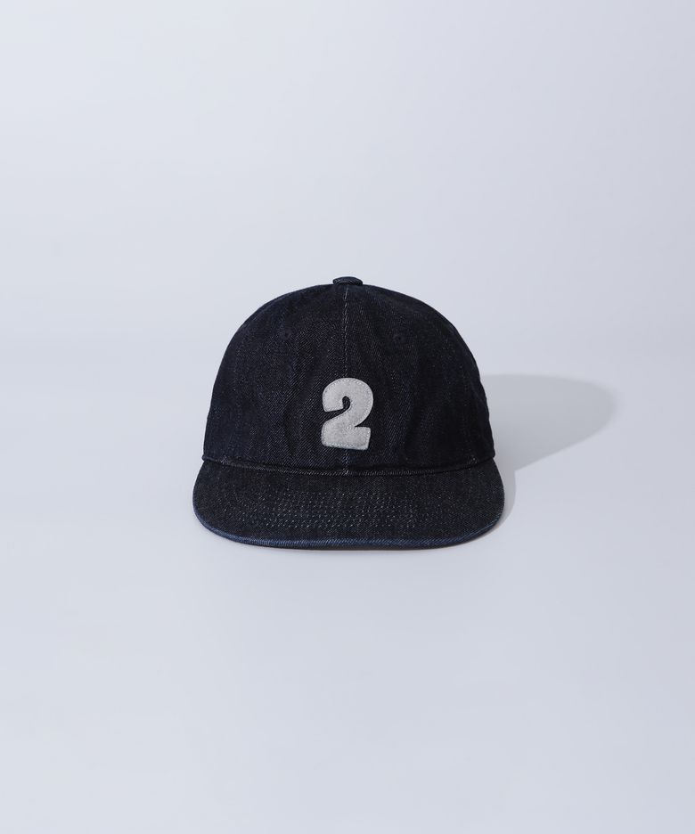 2 데님 베이스볼 캡 (인디고 원워시)