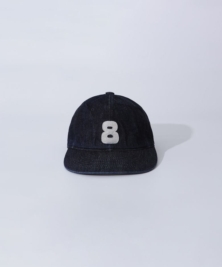 8 데님 베이스볼 캡 (인디고 원워시)