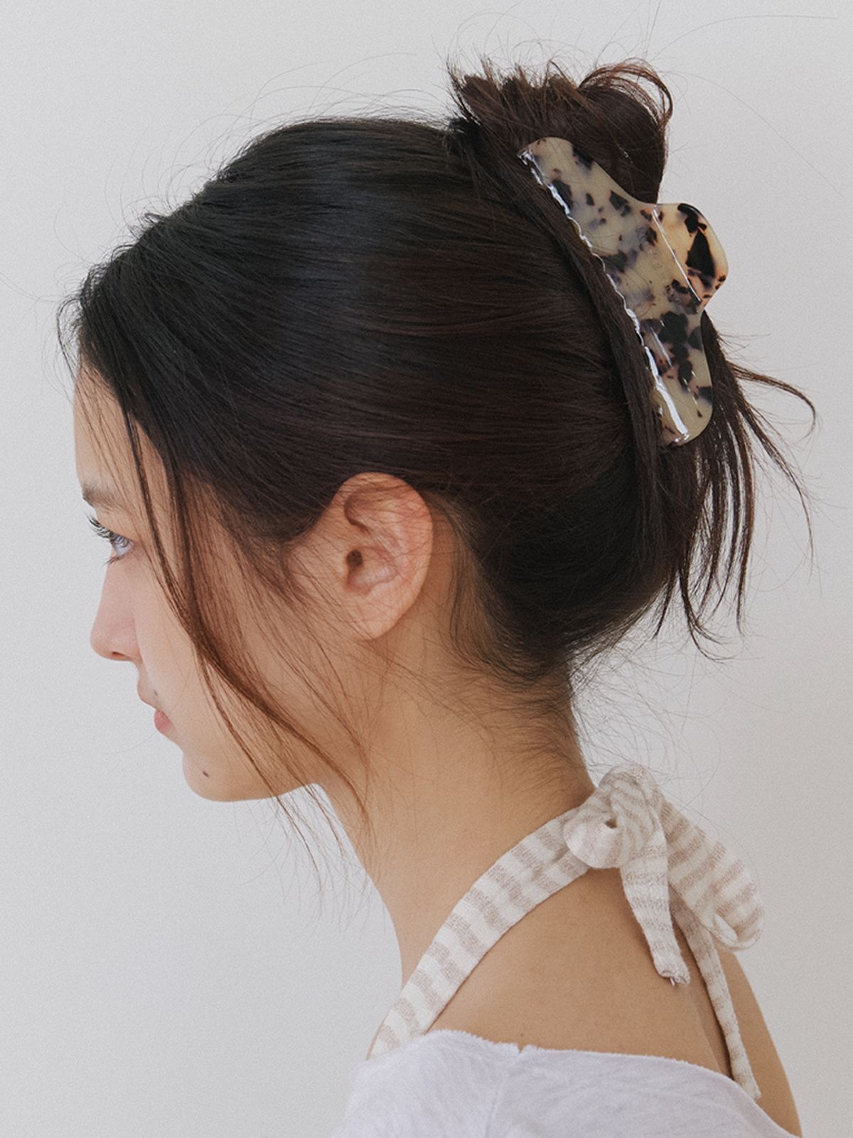 카인더베이비(KINDABABY) kinda essential large hair clip - cookie
