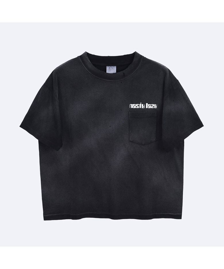 Nasty boys pocket T-shirt - Black