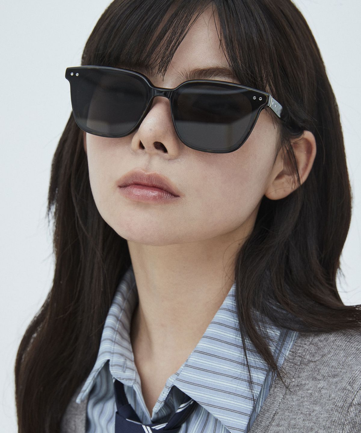 알로아이웨어(ALO EYEWEAR) [SILVERBITE] SBS1603 1818G 플랫바 스퀘어 톨토이즈 선글라스