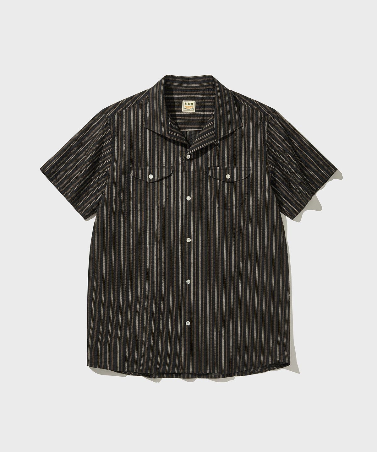 비디알(VDR) 1950 STRIPE SHIRT [Black]