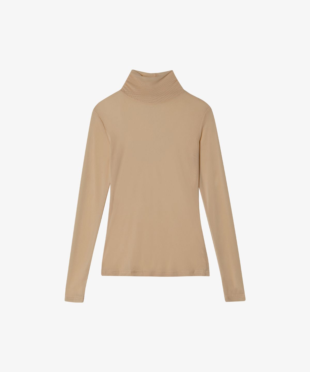 오베르 골프(OBER GOLF) 메쉬 하이넥 베이스레이어 (베이지)