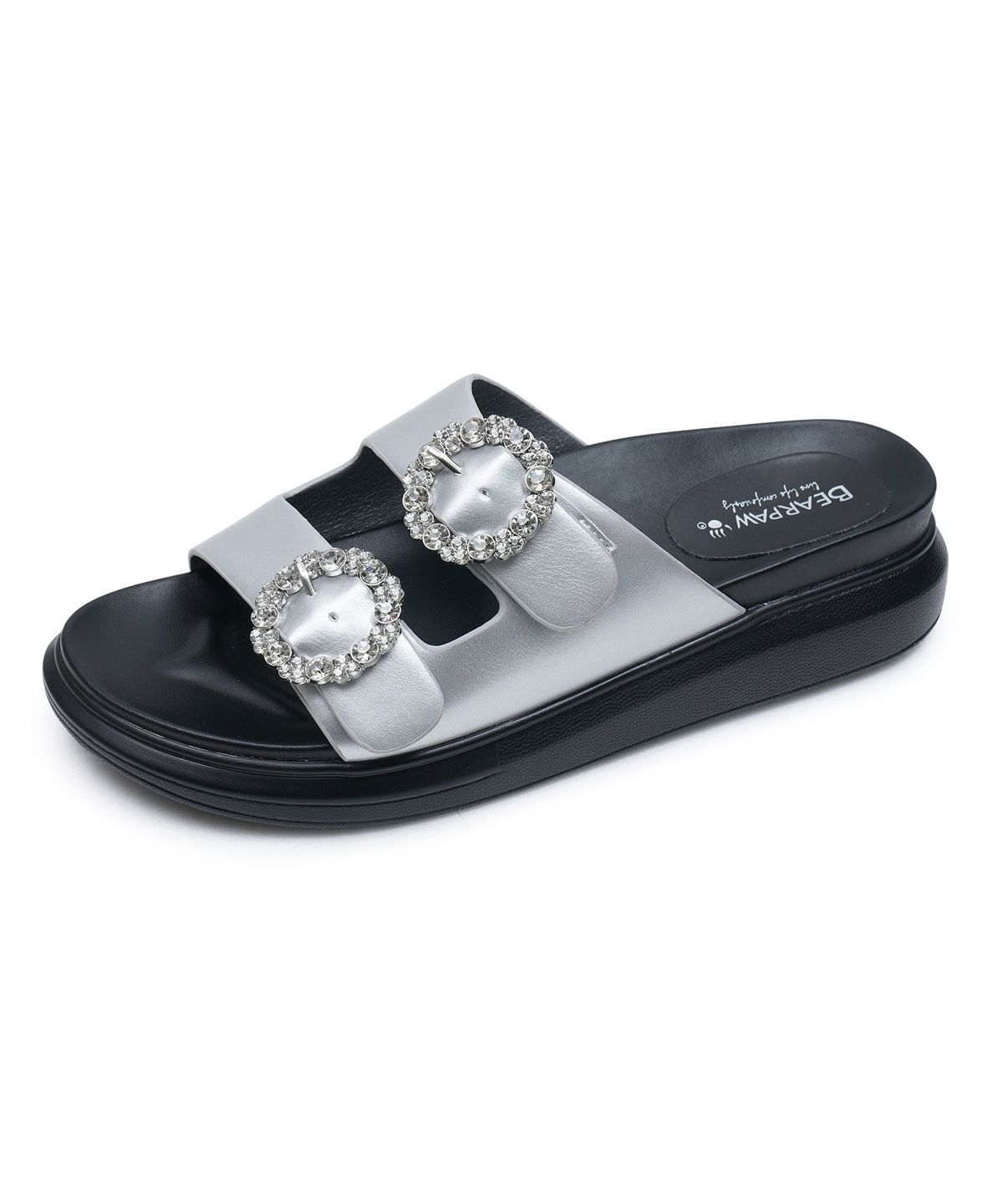 베어파우(BEARPAW) GRETA 슬리퍼 실버 (K2741016QB-W)
