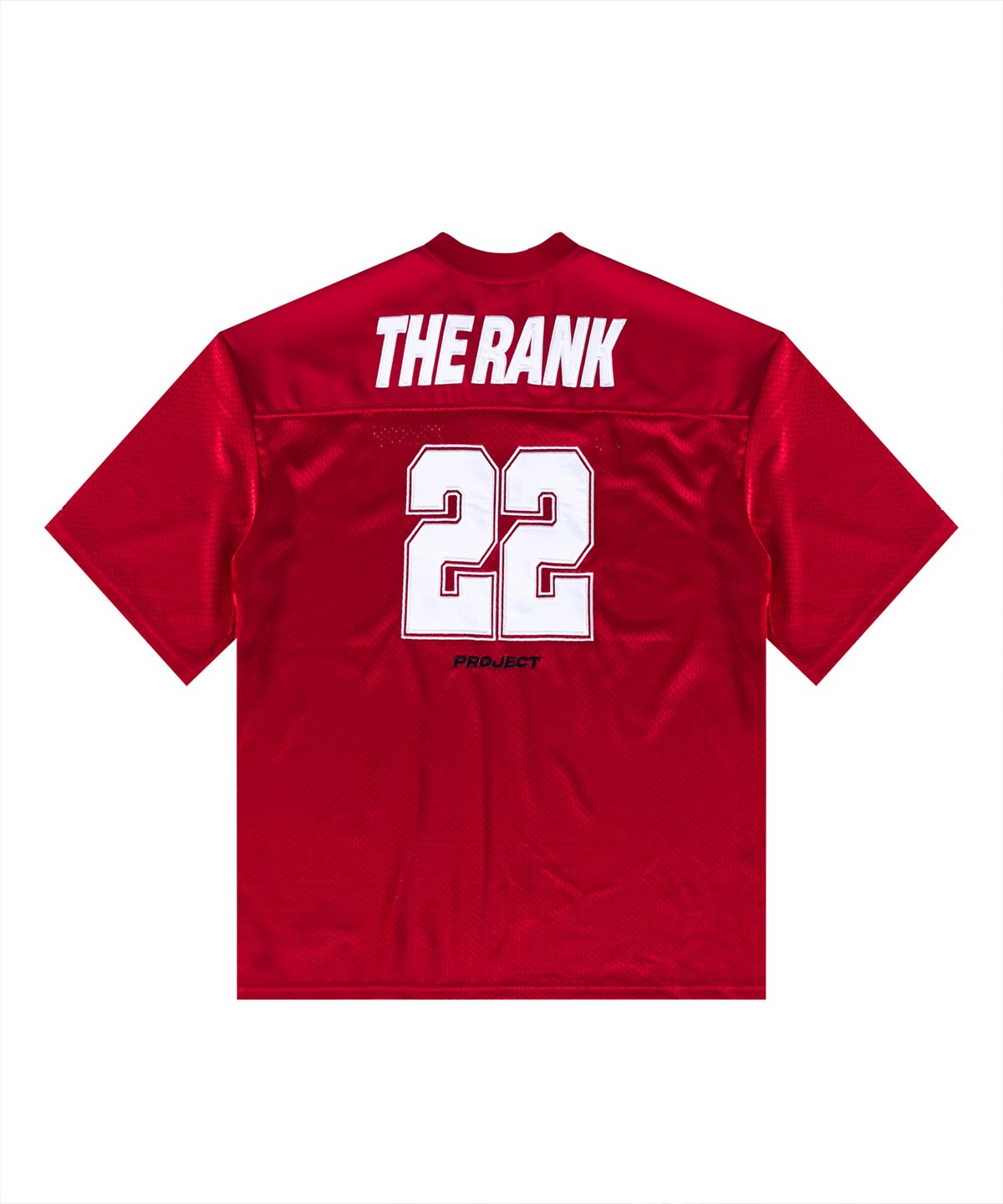 더랭크(THERANK) AIRGRID SPORTS MESH JERSEY [RED / WHITE]