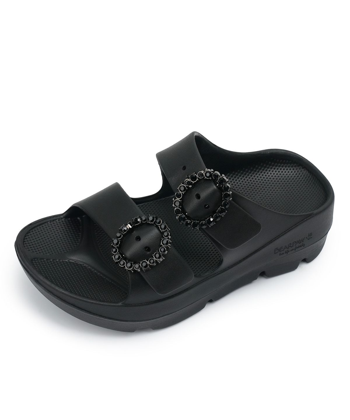 베어파우(BEARPAW) GEM 슬리퍼 블랙 (K2981001RB-W)