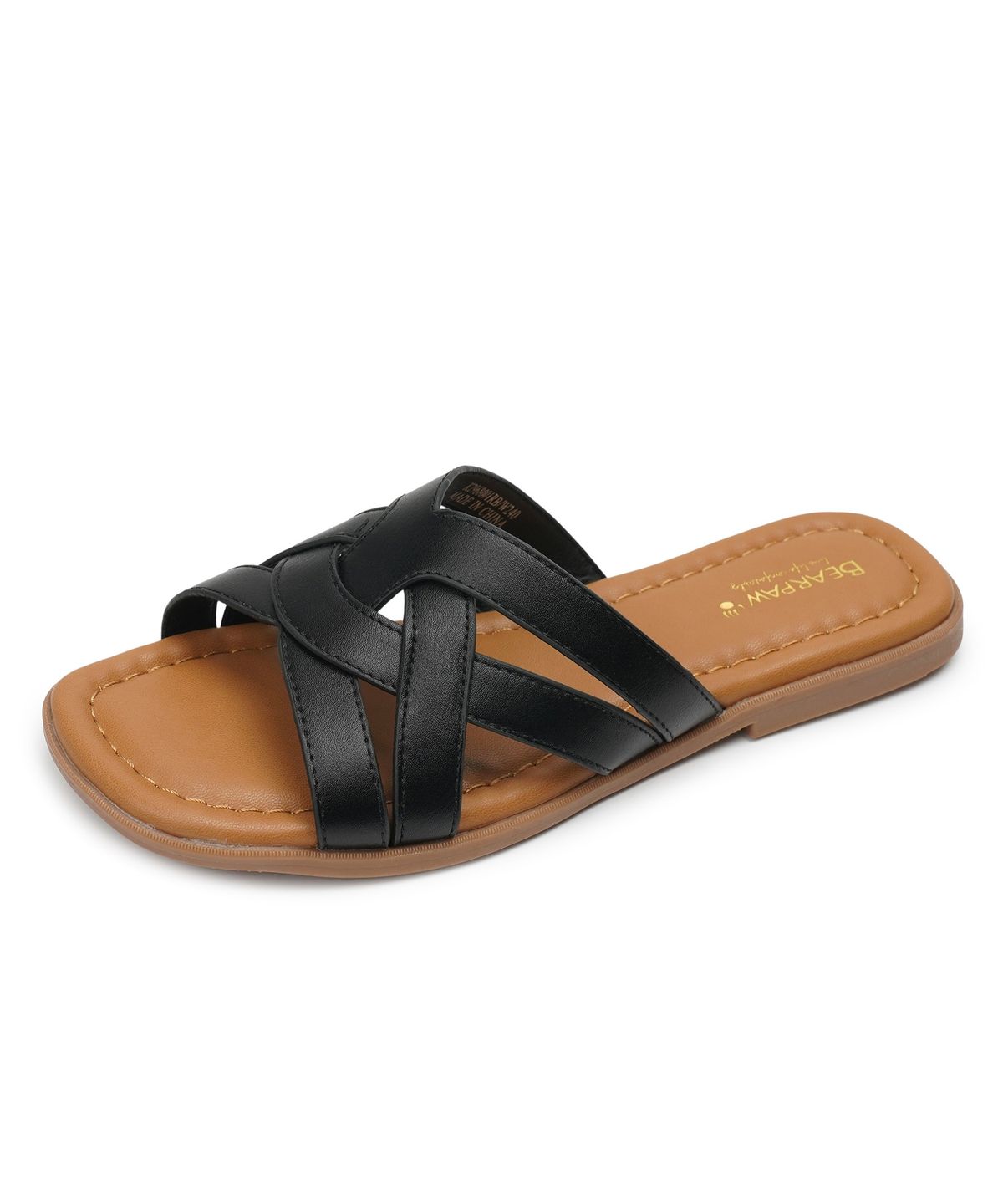 베어파우(BEARPAW) GRANIA 슬리퍼 블랙 (K2968001RB-W)