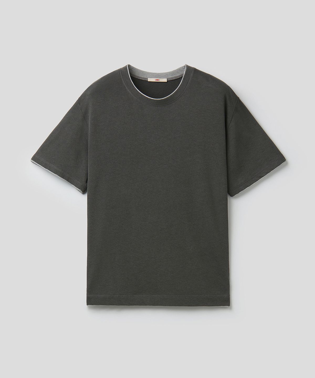 엠엠아이씨(MMIC) STILLCUT TEE (CHARCOAL)