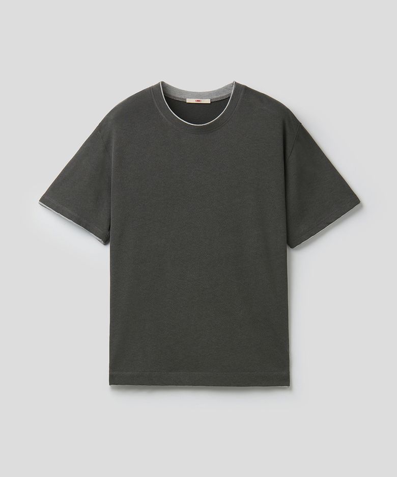 STILLCUT TEE (CHARCOAL)