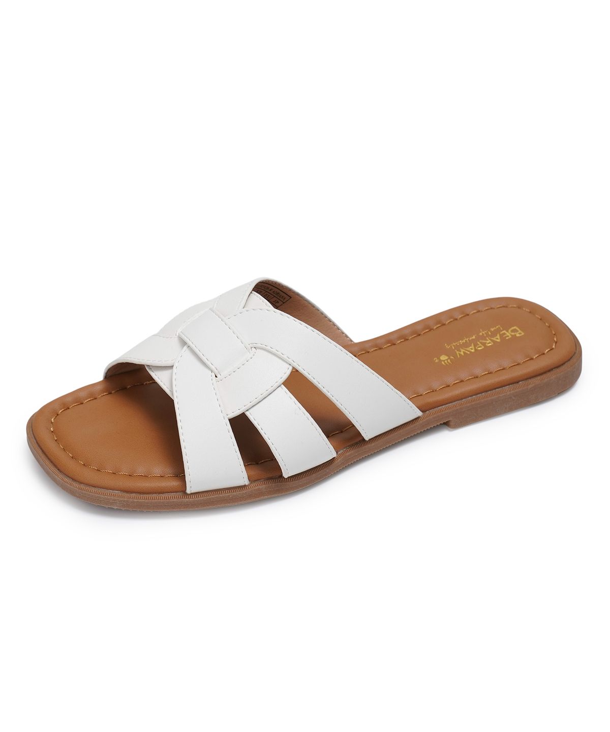 베어파우(BEARPAW) ADRIANA 슬리퍼 화이트 (K2258084RB-W)