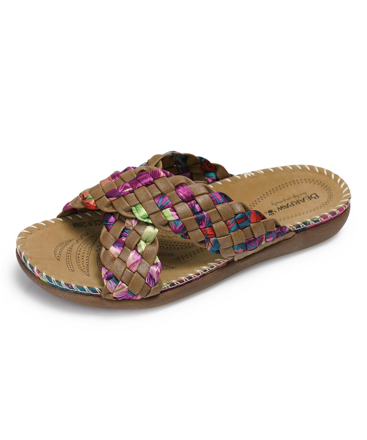 베어파우(BEARPAW) BRIANNA 슬리퍼 탄 (K2837042QB-W)