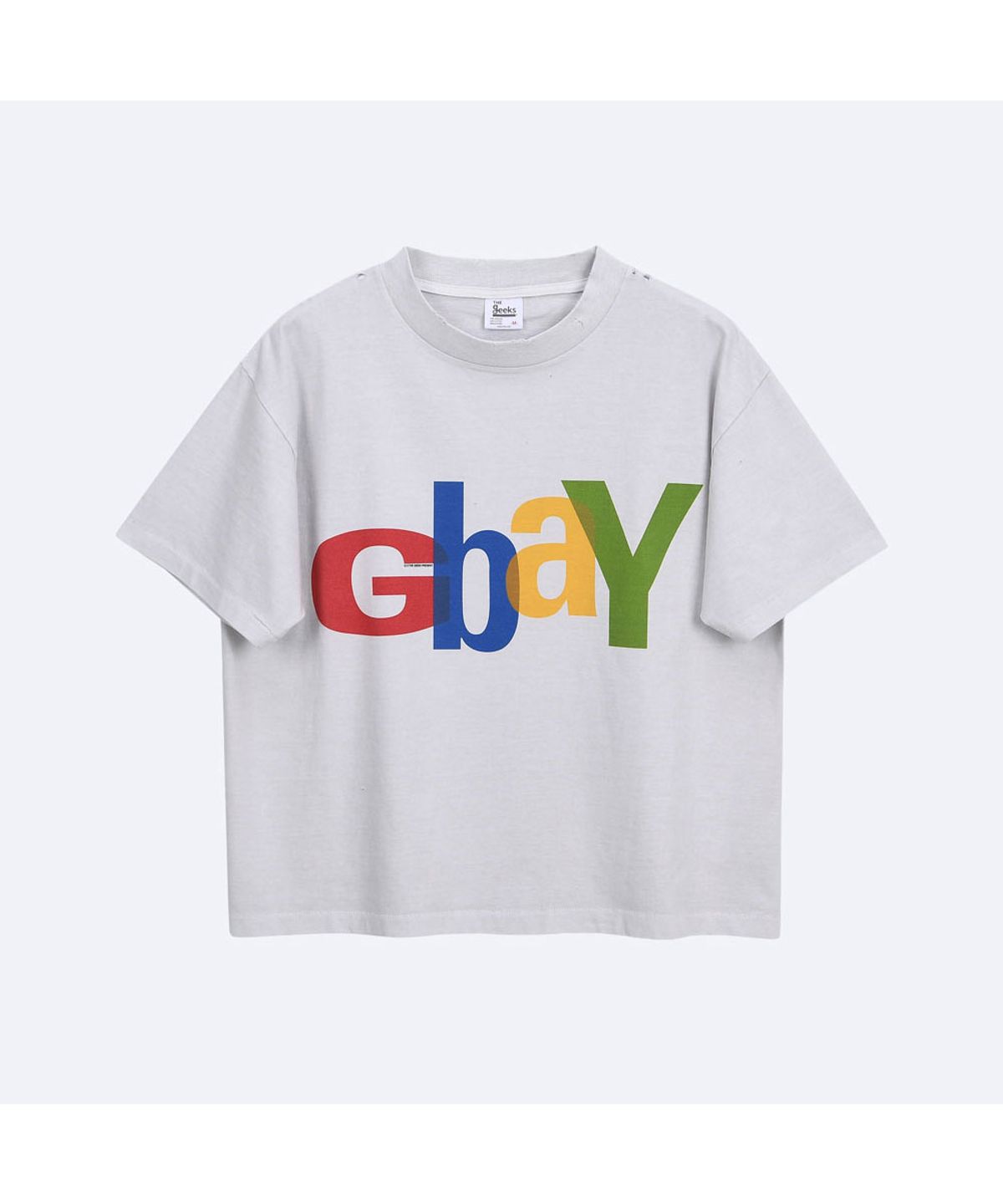 더 긱스(THE GEEKS) Gbay T-shirt - White