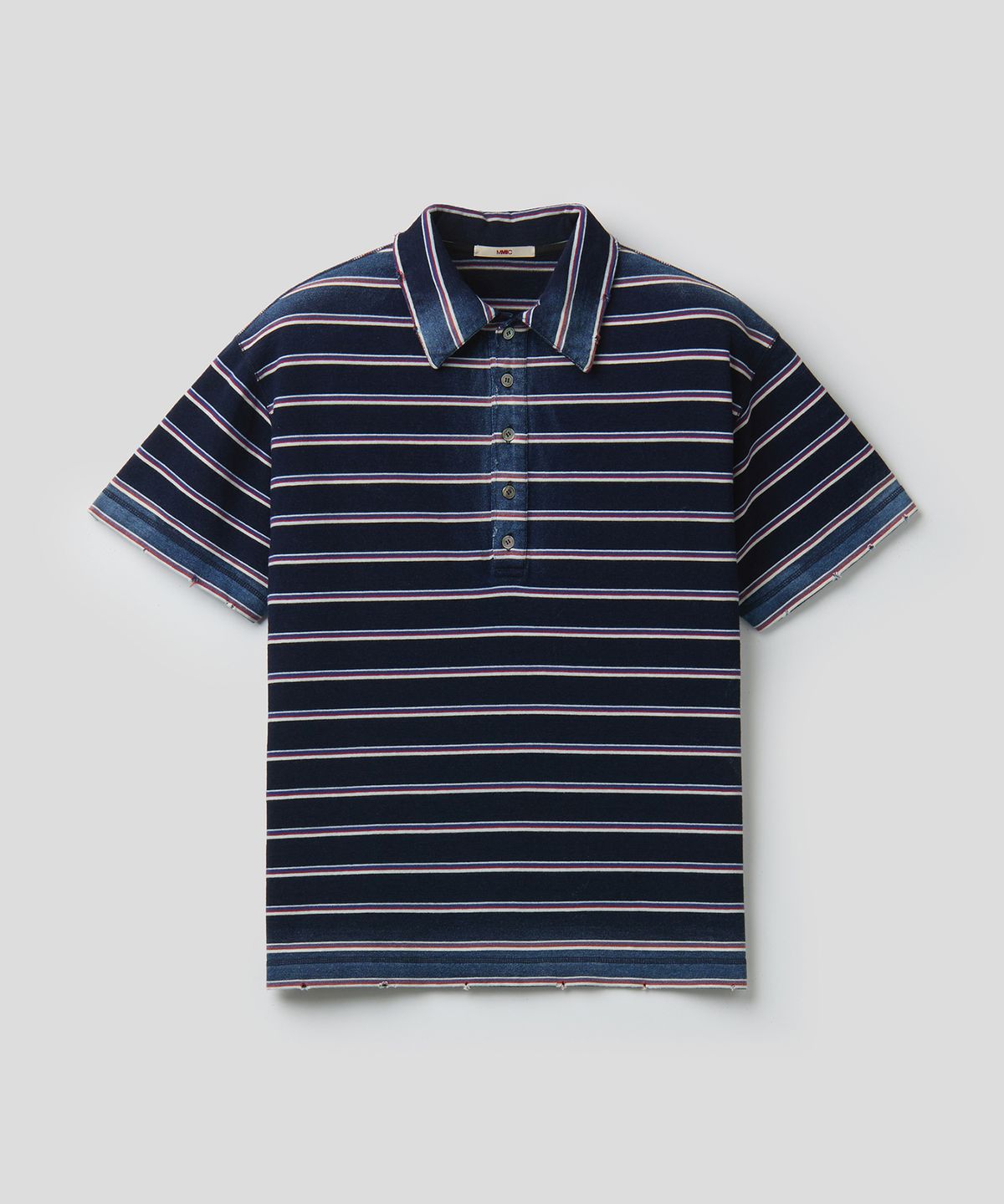 엠엠아이씨(MMIC) SUNSTRIPE POLO (NAVY)